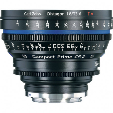 Zeiss COMPACT PRIME CP.2 18MM T/3.6 T* за Canon EF