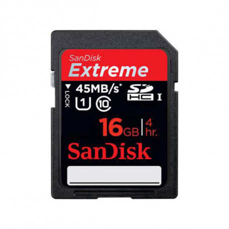 Memory card SanDisk SD Extreme 16GB 45MB/S 300X