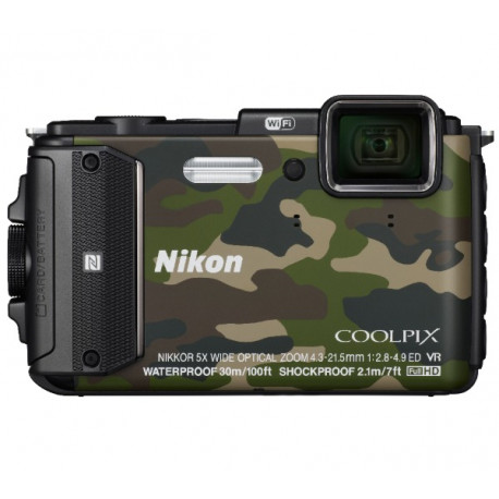 фотоапарат Nikon CoolPix AW130 камуфлажен