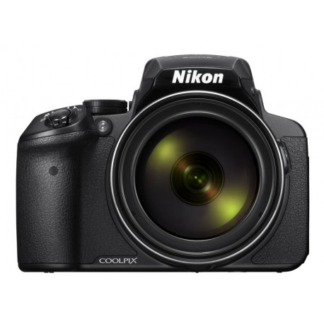 фотоапарат Nikon CoolPix P900 (черен) + чанта Vanguard ZIIN 14Z (оранжев)