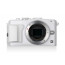 фотоапарат Olympus E-PL6 PEN (бял) + обектив Olympus MFT 14-42mm f/3.5-5.6 II R MSC + обектив Olympus MFT 40-150mm f/4-5.6 R MSC (сребрист)