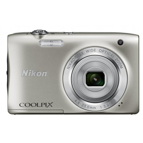 Camera Nikon CoolPix S2900 (сребрист) + КАЛЪФ + 8GB