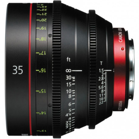 обектив Canon CN-E 35mm T/1.5 L F + обектив Canon CN-E 50MM T/1.3 L F + обектив Canon CN-E 85mm T/1.3 L F