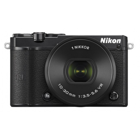 Nikon 1 J5 (черен) + обектив Nikon 1 Nikkor 10-30mm f/3.5-5.6 VR PD-ZOOM CX + обектив Nikon CX 10mm f/2.8 black + чанта Nikon CF-EU06 BAG