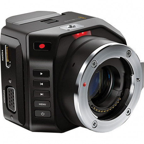 камера Blackmagic Design Micro Cinema Camera + аксесоар Delkin Devices Fat Gecko Mini Camera Mount + карта Lexar Professional SD 64GB XC 633X 95MB/S