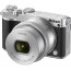 фотоапарат Nikon 1 J5 SILVER+10-30MM VR PD-ZOOM KIT + обектив Nikon CX 10mm f/2.8 black + чанта Nikon CF-EU06 BAG