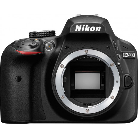 фотоапарат Nikon D3400 + обектив Nikon 18-105mm VR + аксесоар Nikon DSLR ACCESSORY KIT-DSLR Чанта + SD 16 GB