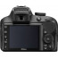 DSLR camera Nikon D3400 + Lens Nikon AF-P DX Nikkor 18-55mm f / 3.5-5.6G + Accessory Nikon DSLR ACCESSORY KIT-DSLR BAG+SD 16 GB