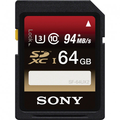 Memory card Sony SD 64GB UHS-1 SF64UZT1 95MB/S 4K Class 10 Memory card Sony SD 64GB UHS-1 SF64UZT1 95MB/S 4K Class 10