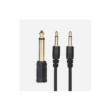Cactus CA-360 3.5mm cable with adapter 6.35mm