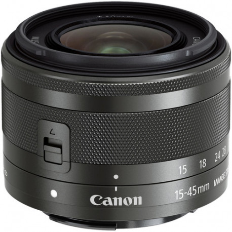 Canon EOS M50 Mark II + EF-M 15-45mm is STM Kit Black : Electronics 