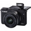 Canon EOS M10 (черен) + обектив Canon EF-M 15-45mm f/3.5-6.3 IS STM + аксесоар Canon CS100