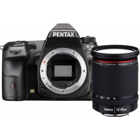 Pentax K-3 II + обектив Pentax HD 16-85mm f/3.5-5.6 DA ED DC WR + обектив Pentax 50mm f/1.8 DA