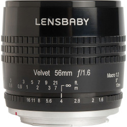 Lens Lensbaby Velvet 56mm f / 1.6 - for Canon