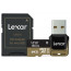 Lexar Professional Micro SDHC/XC 64GB 1800X 270mb/s + четец USB 3.0 + SD адаптер