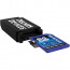 Delkin Devices USB 3.0 Dual Slot SD and Micro SD Travel Reader