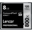 Memory card Lexar Professional CF 8GB 800X 120mb/s