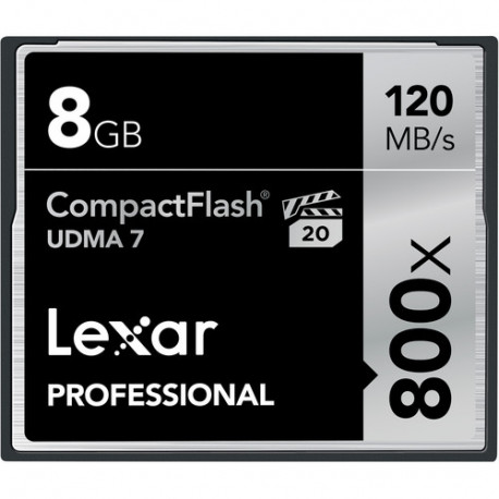 Memory card Lexar Professional CF 8GB 800X 120mb/s