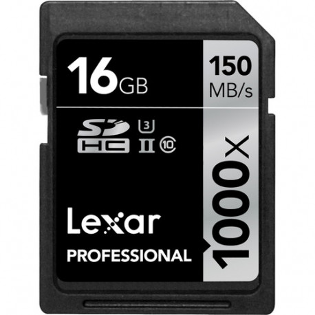Memory card Lexar Professional SDHC 16GB 1000X 150mb/s