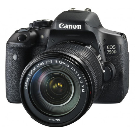Canon EOS 750D + Lens Canon EF-S 18-135mm IS STM + Accessory Canon CS100