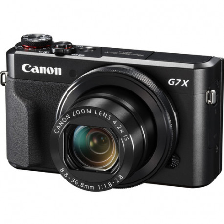 фотоапарат Canon G7X II + чанта Case Logic CPL-103 (черен) + карта Lexar Professional SDXC 128GB R:100/W:90MB/s