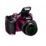 фотоапарат Nikon CoolPix B500 (лилав) + чанта Nikon Case P-08 (черен)