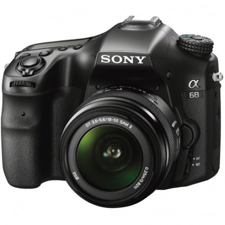Sony A68 + обектив Sony 18-55mm f/3.5-5.6 DT + карта Sony 16GB SDHC 94MB/s 