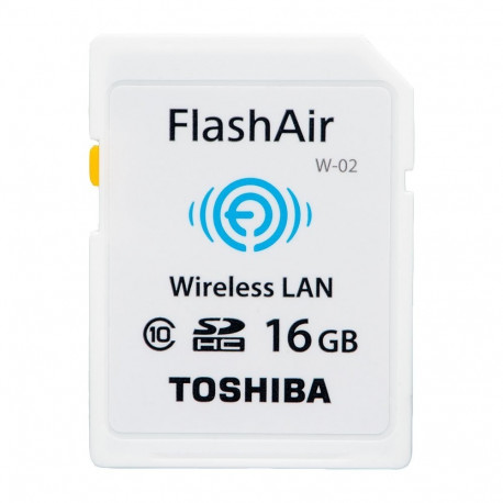 Memory card Toshiba SDHC 16GB FLASHAIR WIRELESS LAN CLASS 10 Memory card Toshiba SDHC 16GB FLASHAIR WIRELESS LAN CLASS 10