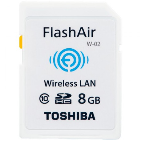 Memory card Toshiba SDHC 8GB FLASHAIR WIRELESS CLASS 10