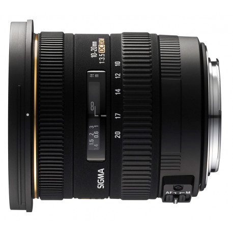 Sigma 10-20mm f / 3.5 EX DC HSM for Canon