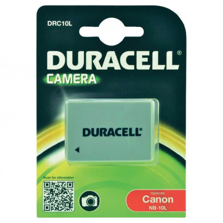Duracell DRC10L equivalent to CANON NB-10L