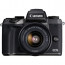 Canon EOS M5 + обектив Canon EF-M 15-45mm f/3.5-6.3 IS STM + адаптер Canon адаптер за обектив с Canon EF(-S) байонет към камера с Canon M байонет 