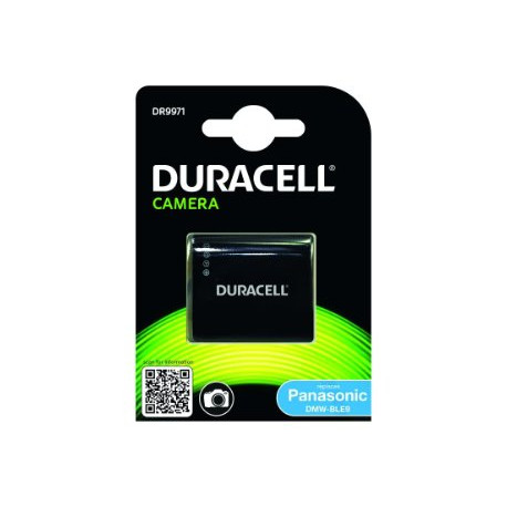 Duracell DR9971 equivalent to PANASONIC DMW-BLE9 / DMW-BLG10