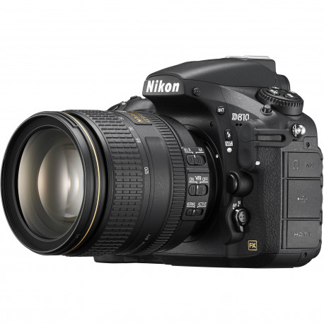 Nikon D810 + обектив Nikon 24-120mm f/4 VR + куфар Vanguard Alta Fly 49T + аксесоар Nikon 100-TH Anniversary Premium Camera Strap (черен)