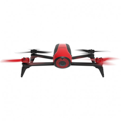 Drone Parrot BeBop 2 Drone (червен) + Battery Parrot Battery for BeBop Drone and Skycontroller - бяла