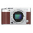Fujifilm X-A3 (кафяв) + обектив Fujifilm Fujinon XC 16-50mm f/3.5-5.6 OIS II + обектив Zeiss 12mm f/2.8 - FujiFilm X