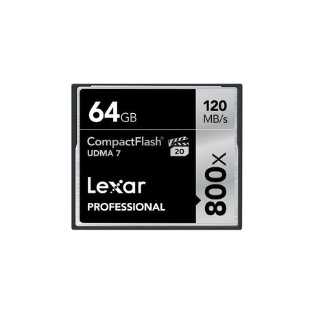 Memory card Lexar Professional CF 64GB 800X 120MB/S