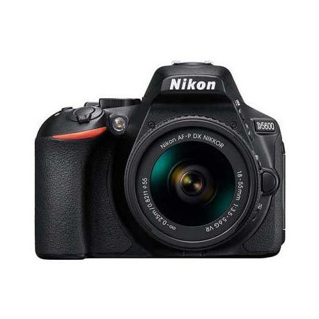 Nikon D5600 + обектив Nikon AF-P 18-55mm VR + микрофон Nikon ME-1 Stereo microphone + батерия Nikon EN-EL14a + аксесоар Nikon DSLR Accessory Kit 32GB