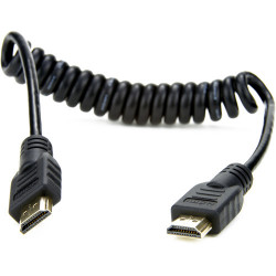 cable Atomos AtomFLEX 30 cm sprung HDMI 2.0 cable - HDMI - HDMI