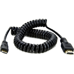 cable Atomos AtomFLEX 40 cm sprung HDMI 2.0 cable - HDMI - Mini-HDMI