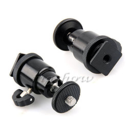 Accessory Dynaphos adapter with Hot Shoe apple head to 1/4 thread