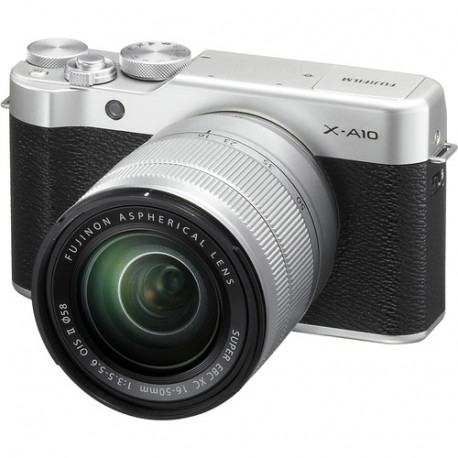 Fujifilm X-A10 (silver) + Lens Fujifilm Fujinon XC 16-50mm f / 3.5-5.6 OIS II + Lens Zeiss 32mm f/1.8 - FujiFilm X