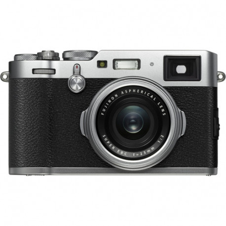 фотоапарат Fujifilm X100F (сребрист) + карта Lexar Premium Series SDHC 32GB 300X 45MB/S
