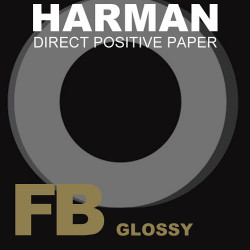 Ilford 1171158 FB 9.96X12.5CM / 25 Harman Direct Positive Paper Gloss