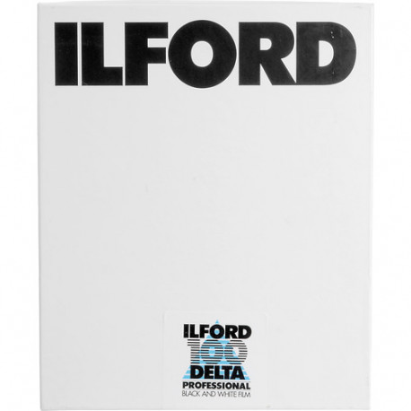 Ilford 1743445 Delta 100 Professional B&amp;W 4X5in / 25