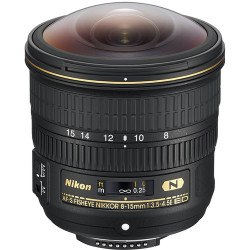 Lens Nikon AF-S Fisheye NIKKOR 8-15mm f / 3.5-4.5E ED