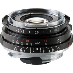 Lens Voigtlander 35mm f / 2.5 Color Scarper Pancake II - Leica M