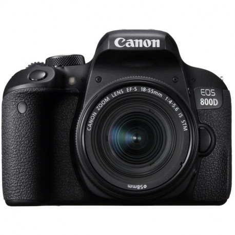 Canon EOS 800D + Lens Canon EF-S 18-55mm IS STM + Lens Canon EF 50mm f/1.8 STM