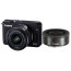 Camera Canon EOS M10 (черен) + Lens Canon EF-M 15-45mm f / 3.5-6.3 IS STM + Lens Canon EF-M 22mm f/2 STM
