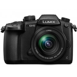 фотоапарат Panasonic Lumix GH5 + обектив Panasonic 12-60mm f/3.5-5.6 OIS + чанта Panasonic Lumix DMW-PS10
